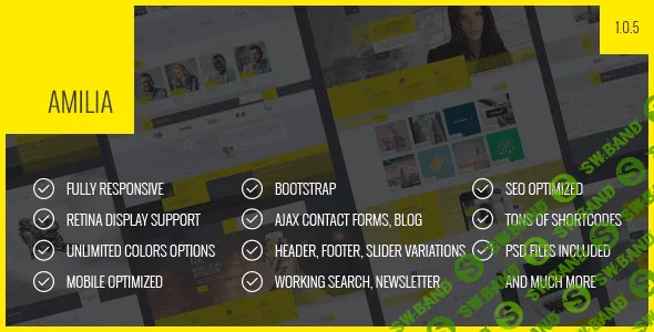 [abcgomel] Amilia - Responsive Multi-Purpose Template