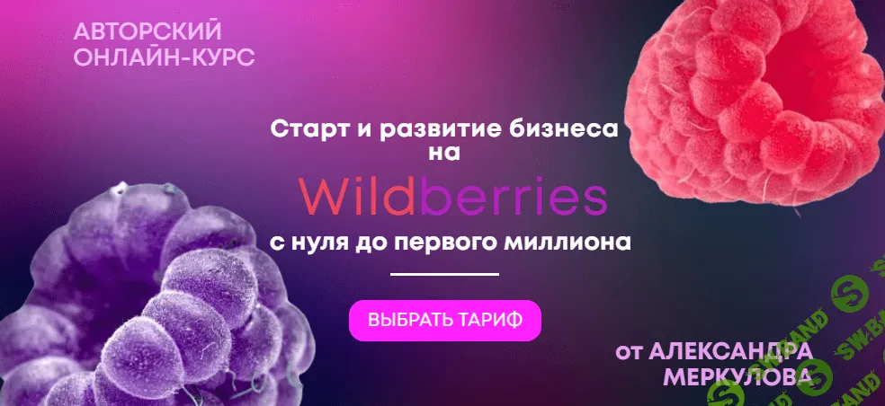 [Александр Меркулов] Старт и развитие бизнеса на Wildberries с нуля до первого миллиона (2021)