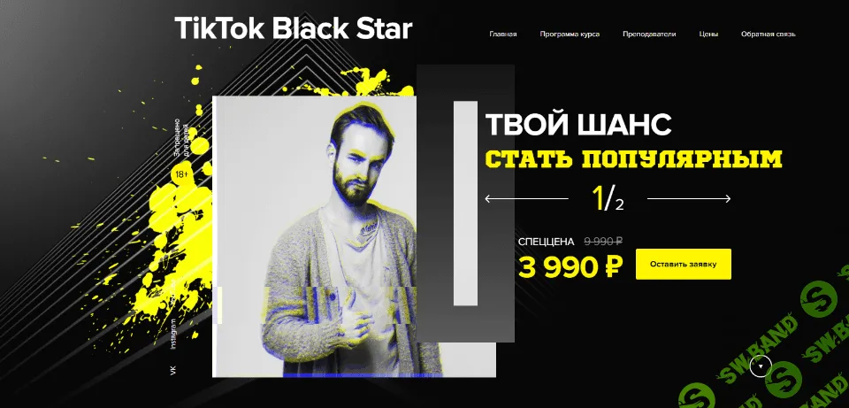 [Александр Соколовский, Диана Салей] TikTok Black Star. Твой шанс стать Популярным (2020)