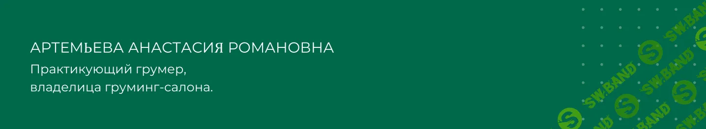 [Анастасия Артемьева] Вебинары по груммингу (2024)