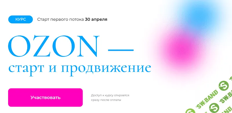 [Анастасия Романова] OZON — старт и продвижение (2023)