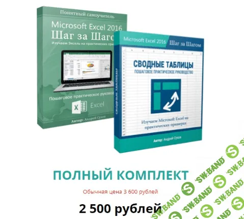 [Андрей Сухов] Полный курс по Microsoft Excel (Базовый курс+Сводные таблицы) (2020)