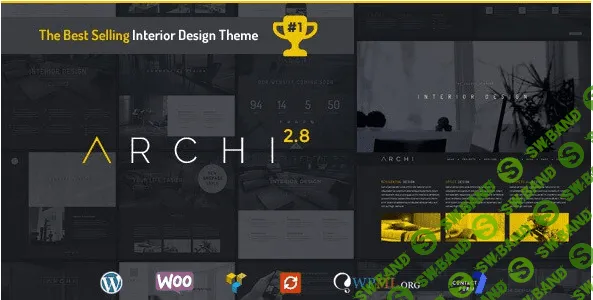 Archi v3.6.6 - дизайн интерьеров WordPress шаблон