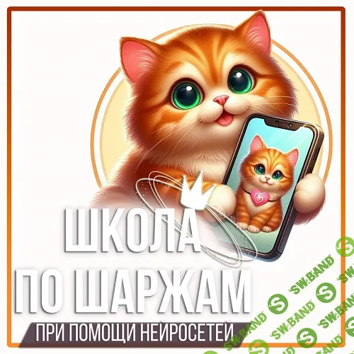 [art_red_cat] Школа по шаржам при помощи нейросетей (2024)