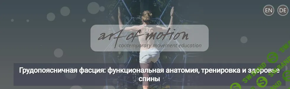 [Artofmotion] Грудопоясничная фасция - функциональная анатомия, тренировка и здоровье спины (2024)