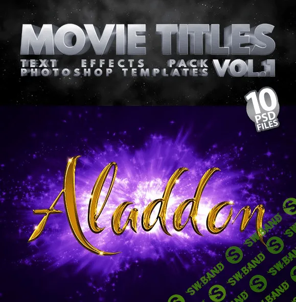 [Behance] Movie Titles - VOl.1 | Text-Effects | Template-Pack (2021)