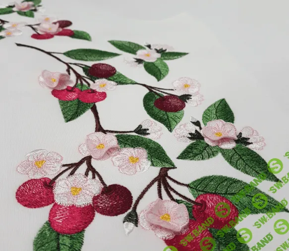 [Birochka] Набор дизайнов машинной вышивки «Цветущая вишня» (2024)