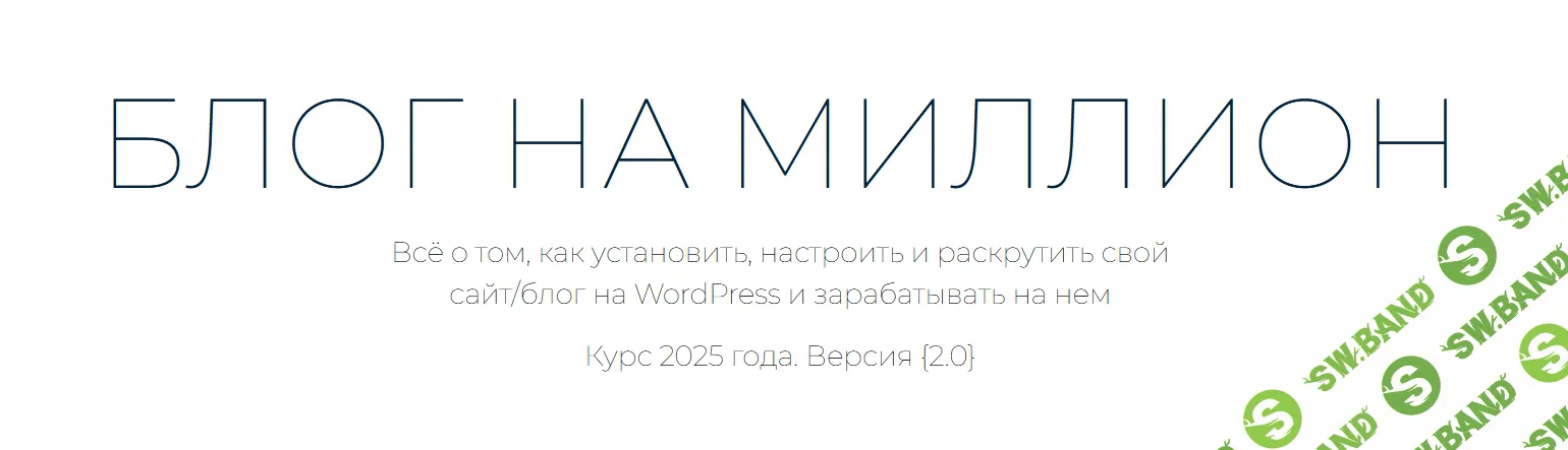 Блог на миллион. Версия 2.0 [Тариф «Super VIP»] [Юлия Литвина]
