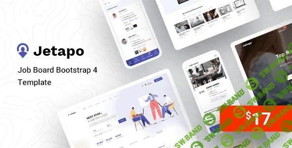 [BootXperts] Jetapo - Job Board HTML Bootstrap 4 Template (2020)