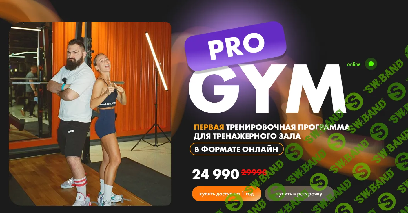 [Byssfit] Pro Gym. Первая тренировочная программа для тренажерного зала в формате онлайн (2023)