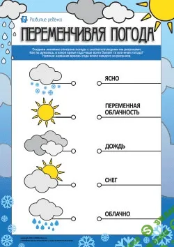 [Childdevelop] Переменчивая погода: учимся описывать погоду - (2017)
