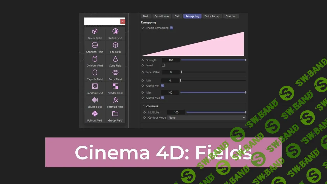 Cinema 4D: Поля (Fields) [Алексей Брин]