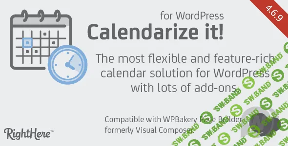 [CodeCanyon] Calendarize it! v4.7.0 - календарь мероприятий для WordPress