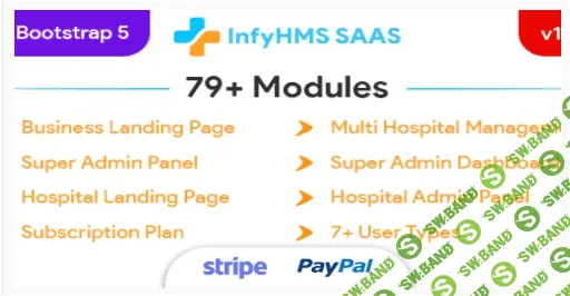[codecanyon] InfyHMS-Saas v1.1.1 - система управления несколькими больницами (2022)