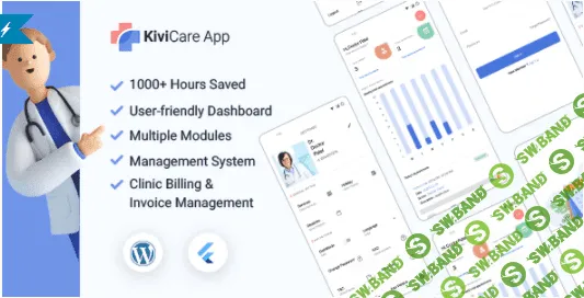 [codecanyon] KiviCare Flutter App v3.5.0 - система управления клиникой и пациентами (2021)