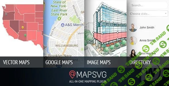 [CodeCanyon] MapSVG v5.12.1 - плагин WordPress интерактивных карт