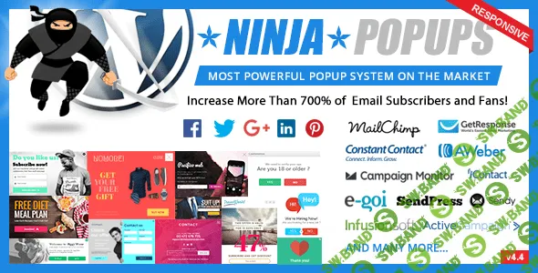 [Codecanyon] Ninja Popups for WordPress v4.4.0