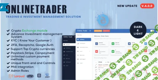 [codecanyon] OnlineTrader v4.0.0 Nulled - система управления торговлей и инвестициями (2021)
