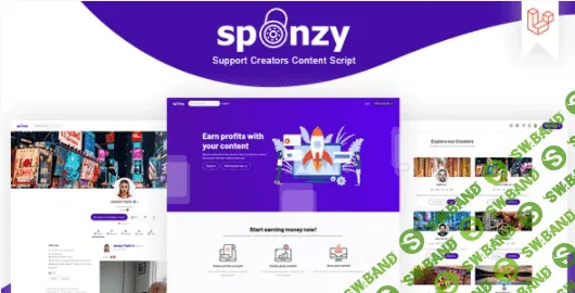 [codecanyon] Sponzy v3.2 - скрипт монетизации контента (2022)