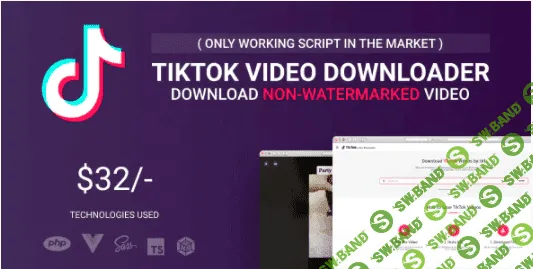 [codecanyon] TikTok Video Downloader v2.3.8 NULLED - Without Watermark & Music Extractor (2021)
