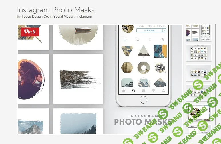 [Creative Market] Instagram Photo Masks (Креативные маски Instagram)