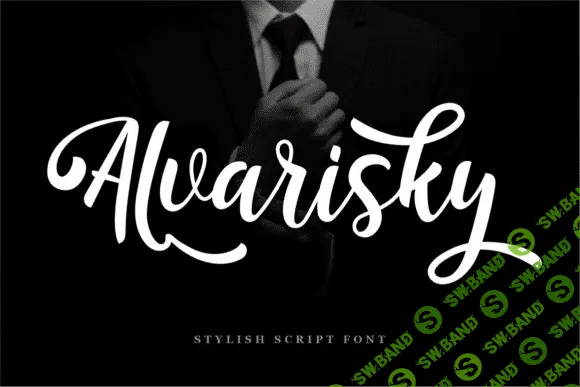 [Creativefabrica] Alvarisky Font