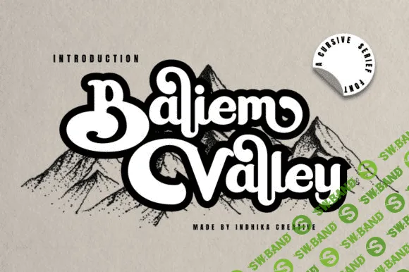 [Creativefabrica] Baliem Valley Font