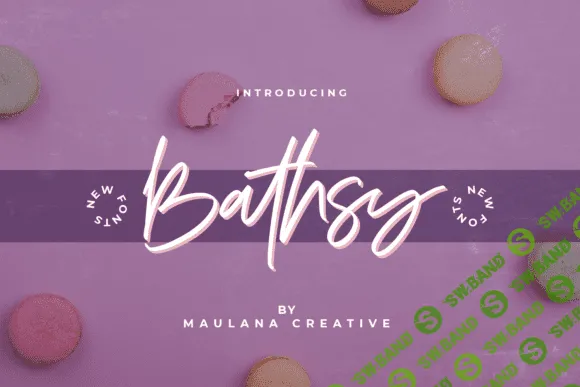 [Creativefabrica] Bathsy Font