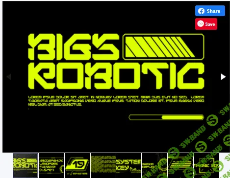 [creativefabrica] Bigs Robotic Font (2021)
