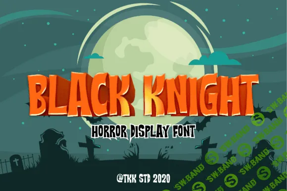 [Creativefabrica] Black Knight Font