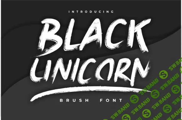 [Creativefabrica] Black Unicorn Font