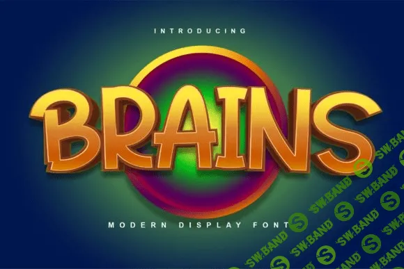 [Creativefabrica] Brains Font