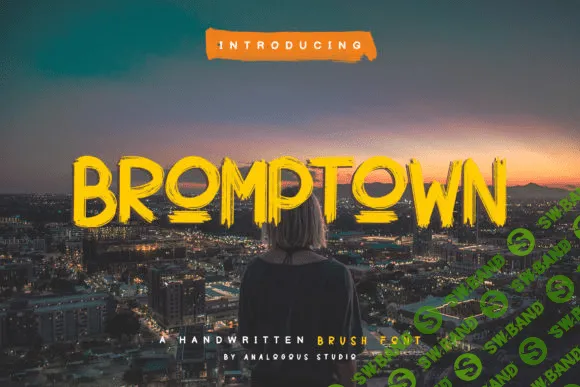 [Creativefabrica] Bromptown Font