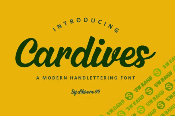 [Creativefabrica] Cardives Font