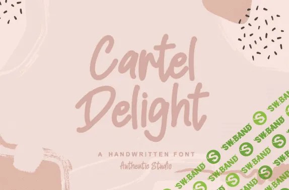 [Creativefabrica] Cartel Delight Font