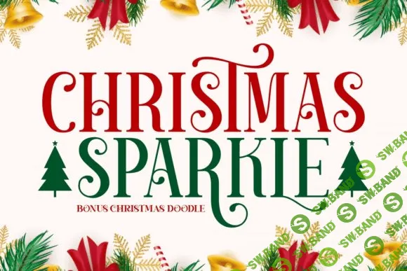 [Creativefabrica] Christmas Sparkle Font (2021)