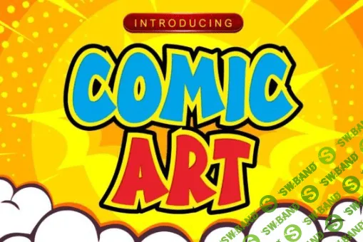 [Creativefabrica] Comic Art Font (2022)
