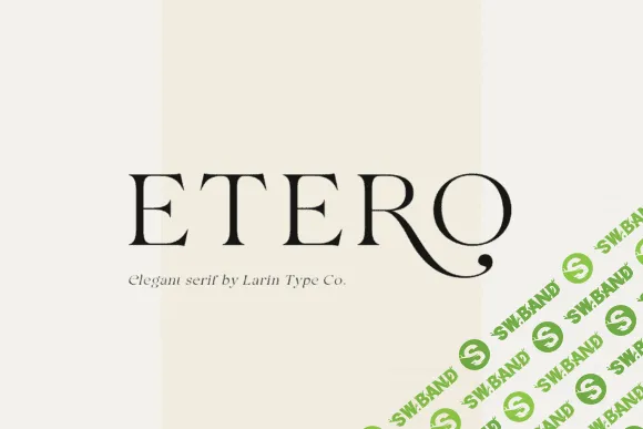 [Creativefabrica] Etero Font (2021)