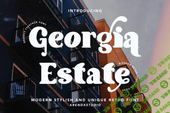 [Creativefabrica] Georgia Estate Font (2021)