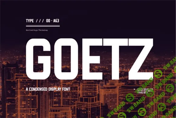 [Creativefabrica] Goetz Font (2021)