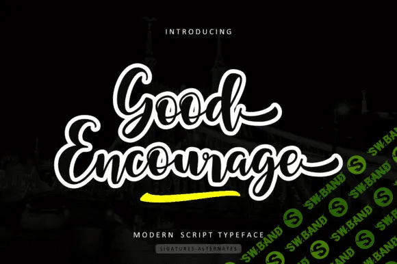 [Creativefabrica] Good Encourage Font