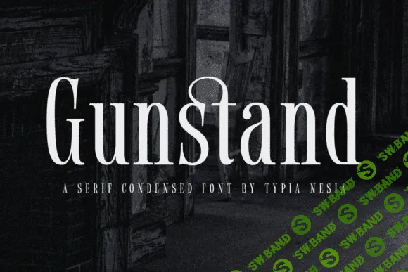 [Creativefabrica] Gunstand Font