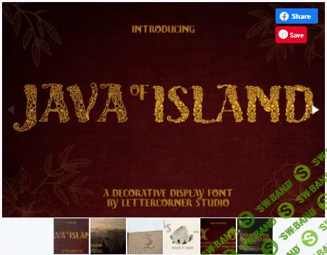 [creativefabrica] Java Island Font (2021)