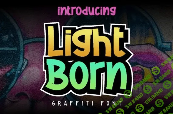 [Creativefabrica] Light Born Font