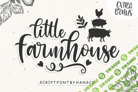 [Creativefabrica] Little Farmhouse Font