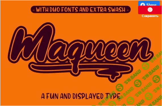 [creativefabrica] Maqueen Duo Font (2022)