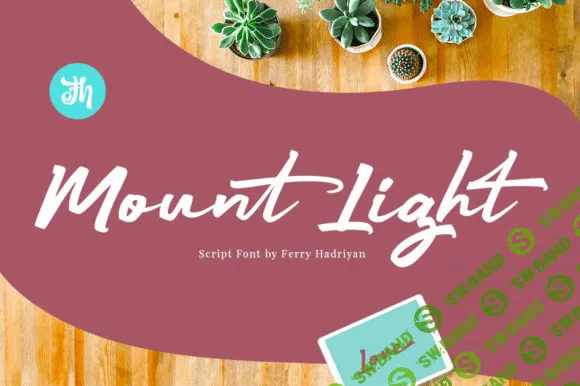 [Creativefabrica] Mount Light Font