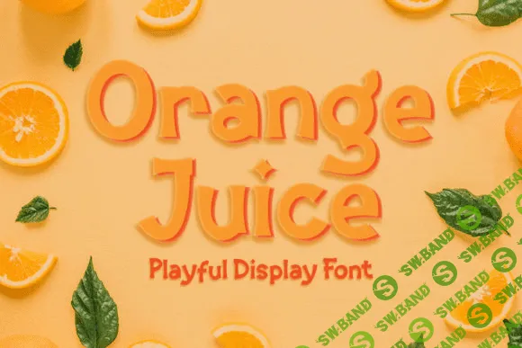[Creativefabrica] Orange Juice Font