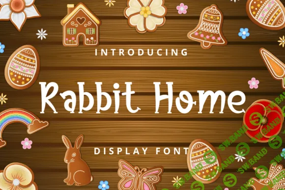 [Creativefabrica] Rabbit Home Font