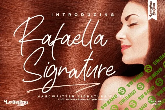 [Creativefabrica] Rafaella Signature Font